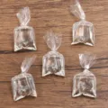 Mini transparante hars vis zak hanger DIY sieraden accessoires schattige vis bedels - Simulatie Tropische Vis