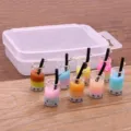 Miniature boba milk tea glass bottle charms DIY jewelry accessories variant set for crafts. - Bubble Milk Tea Cup Pendant Style (23A4)