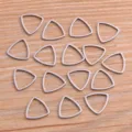 Breloques de lunette géométriques triangle en acier inoxydable, accessoire DIY. - Style à Trois Côtés (Petit)