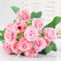 Bouquet di fiori di lillà artificiali rosa fiori finti per decorazione casa e soggiorno - Rosa