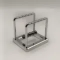Metall Newtons Wiege Kugelspiel Deko Pendel Schreibtisch Physik Wissenschaft - Quadratische Form / Silber