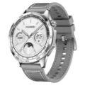 Ersatzarmband 22mm Nylon Komposit geflochtenes Silikon für Huawei Smartwatch Neu. - 22mm / Grau