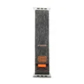 Bracelet de montre en tissu denim de rechange compatible Apple Watch, design tissé chic. - Gris Denim
