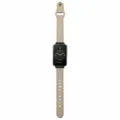 Bracelet de rechange en cuir pour Xiaomi Smart Band 7 Pro, design a un clou abricot - Boucle à Broche Unique / Abricot