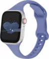 Replacement silicone strap for smart watch, purple breathable band, durable accessory. - 38/40/41mm / Official Lavender