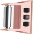 Rose gold stainless steel Apple Watch band connector adapter with spring bar for smart watch. - 42/44/45/49mm (s10 46mm) - 20mm / Rose Gold