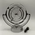 Himmlisches Perpetuum Mobile Schreibtischmodell rotierende magnetische Umlaufbahn USB Deko - Silber Rundkugel Stil