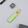 Bracelet de rechange en nylon tissé compatible Apple Watch, durable, confortable et élégant. - Noir Vert