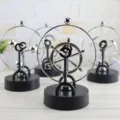 Kinetisches Perpetuum-Mobile Schreibtisch Deko Himmelskörper Büro Heimdekoration Ornament. - Stil C201