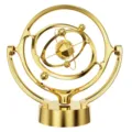 Goldene Himmelskinetik Schreibtisch Deko Perpetuum Mobile Ornament Umlaufbahn Modell - Gold Diamant Stil