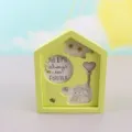 Wooden house music box creative gift cute hamster desktop ornament home decor gift box - Type D Rat / 9.2*7.5*4.5cm
