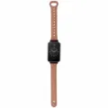 Replacement leather watch strap compatible with Xiaomi Band 7 Pro light pink double pin buckle - Double-Pin Buckle / Light Pink