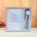 Süßes Einhorn Notizbuch und Stift Geschenkset für Studenten tägliches Tagebuch und Schulbedarf. - A6 / 6033-2A