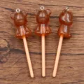 Brown Bear Lollipop Charm Resin DIY Pendant Jewelry Accessory Phone Strap Bag Charm 1 Pcs - Brown