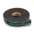 Green PU leather strap with feather print, 120x1cm cord for DIY bracelets and craft accessories. - Green