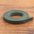 Cordon lanière en cuir PU vert foncé pour loisirs créatifs, bracelets et colliers faits main. - Vert