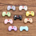 Bunte Gamecontroller Legierung Perlen DIY Schmuck Zubehoer Anhänger Set von 9 Stueck. - Spielautomaten-Form / 9x15mm