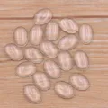 Mixed sizes oval clear glass cabochons blank time gems flat back top main view. - 8*10mm / Clear