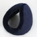 Men's winter thickened warm earmuffs, cozy plush cold-proof outdoor cycling ear cover blue - Navy Blue