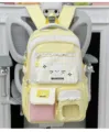 Koreanischer Stil süßer Studentenrucksack süße Dopamin Schultasche leichte Freizeittasche - Basisstil / Gelb