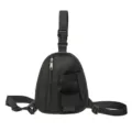 Borsa da gamba tattica nera marsupio multiuso multifunzionale borsa da cintura sport - Nero