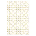 Modern minimalist yellow geometric lines PVC wallpaper sticker for modern home room wall decor. - 43X300CM / Yellow Geometric Lines