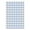 Blue gingham wallpaper roll for bedroom wall decor, classic plaid aesthetic stick and peel wallpaper. - 43*150cm / Blue Plaid (26Y70152)