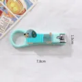 Süßer Cartoon Hund Nagelknipser, grüner Macaron Stil Maniküre Werkzeug mit tragbarem Design. - Hunde-Stil / Blau