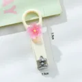 Cute cherry blossom nail clipper portable portable nail cutter cute style daily tool - Sakura Popsicle