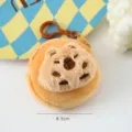 Cute Capybara Plush Coin Purse Mini Portable Earphone Storage Bag Cartoon Doll Pendant - Round / Hugging Guinea Pig Plush