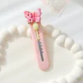 Cute pink butterfly utility knife portable craft knife for journaling and parcel opening 9.7cm - Butterfly / Pink