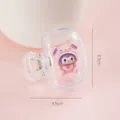 Portable cartoon toothbrush cap travel toothbrush head protector clear storage clip 4.5cm - Xiaolo
