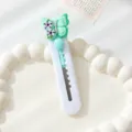 Cute spring cartoon butterfly utility knife, green portable box cutter for daily journaling. - Butterfly / White with Green Butterfly