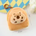 Cute capybara plush coin purse mini earphone storage bag portable cartoon plush pendant doll - Mini Backpack / Hugging Guinea Pig Plush