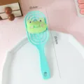 Süße Cartoon Frosch Plüsch Hohl Haarbürste, Kopfhaut Massage Bürste für fluffiges Haar. - Kleiner Frosch Haarkamm