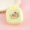 Brosse à cheveux pliante mignonne avec miroir peigne coussin de voyage portable pour fille - Chien