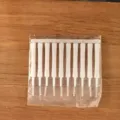 Showerhead cleaning brush set for tiny gaps and small holes nozzle dredging tool. - 10 Pieces/Pack / White