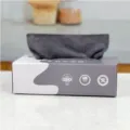 Pull-out kitchen cleaning cloth disposable absorbent non-shedding oil-free dishwashing rag - 20*20cm (Boxed) / Gray