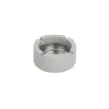 Grey round household ashtray with stainless steel inner liner, simple modern design variant. - Round / Blue