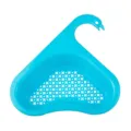 Swan sink drain basket hanging kitchen filter basket fruit vegetable dry wet separation blue plastic - Sky Blue