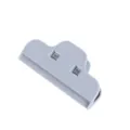 Grey plastic food bag sealing clip for kitchen snacks, durable moisture proof kitchen sealer tool - Gray