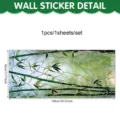 Bamboo window glass film sticker translucent PVC wall sticker for home decor detail view - Bamboo Forest Pattern / 45x100cm / 1 Sheet