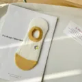 Leuke geborduurde lage sokken vrouwen, zomer dunne mesh onzichtbare antislip bootssokken - Eén maat / MG211 geel