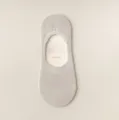 Lichtgrijze dames onzichtbare sokken ondiepe mond mesh ademende bootsokken zomerdun stijl - Eén maat / CF7269 lichtgrijs
