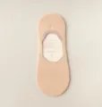Dames zomer dunne onzichtbare enkelsokken ademend mesh laag uitgesneden comfortabel - Eén maat / CF7269 oranjeroze