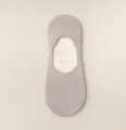 Zomer dunne onzichtbare sokken voor vrouwen, ademende mesh lage slipvaste sneakerkousjes. - Eén maat / CF7269 kaki