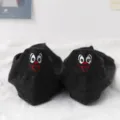 Damen kurze Socken Low Cut Boot Socken süße lustige bestickte Cartoon Knöchelsocken grau - Einheitsgröße / Dunkelgrau Stil 2