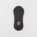 Dark grey women's low cut invisible socks cotton breathable non slip shallow mouth sock. - One Size / Dark Gray