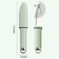 Green household fruit knife with protective sheath, sharp blade and ergonomic handle. - Fruit Knife / Light Fir Green