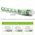 Portable travel clothes hanging rack window drying hook green single pack 1 piece set - Single Pack / Nordic Green